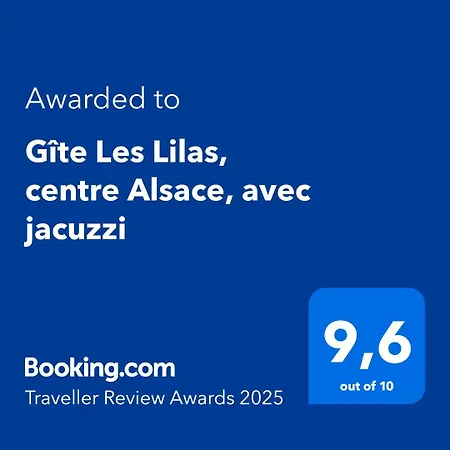 Дом отдыха Les Lilas, Centre Alsace, Avec Jacuzzi